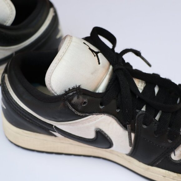 Nike Air Jordan 1 Low SE Vintage Panda Sail Black Womens Sizes - Women Size 7 - Picture 10 of 12